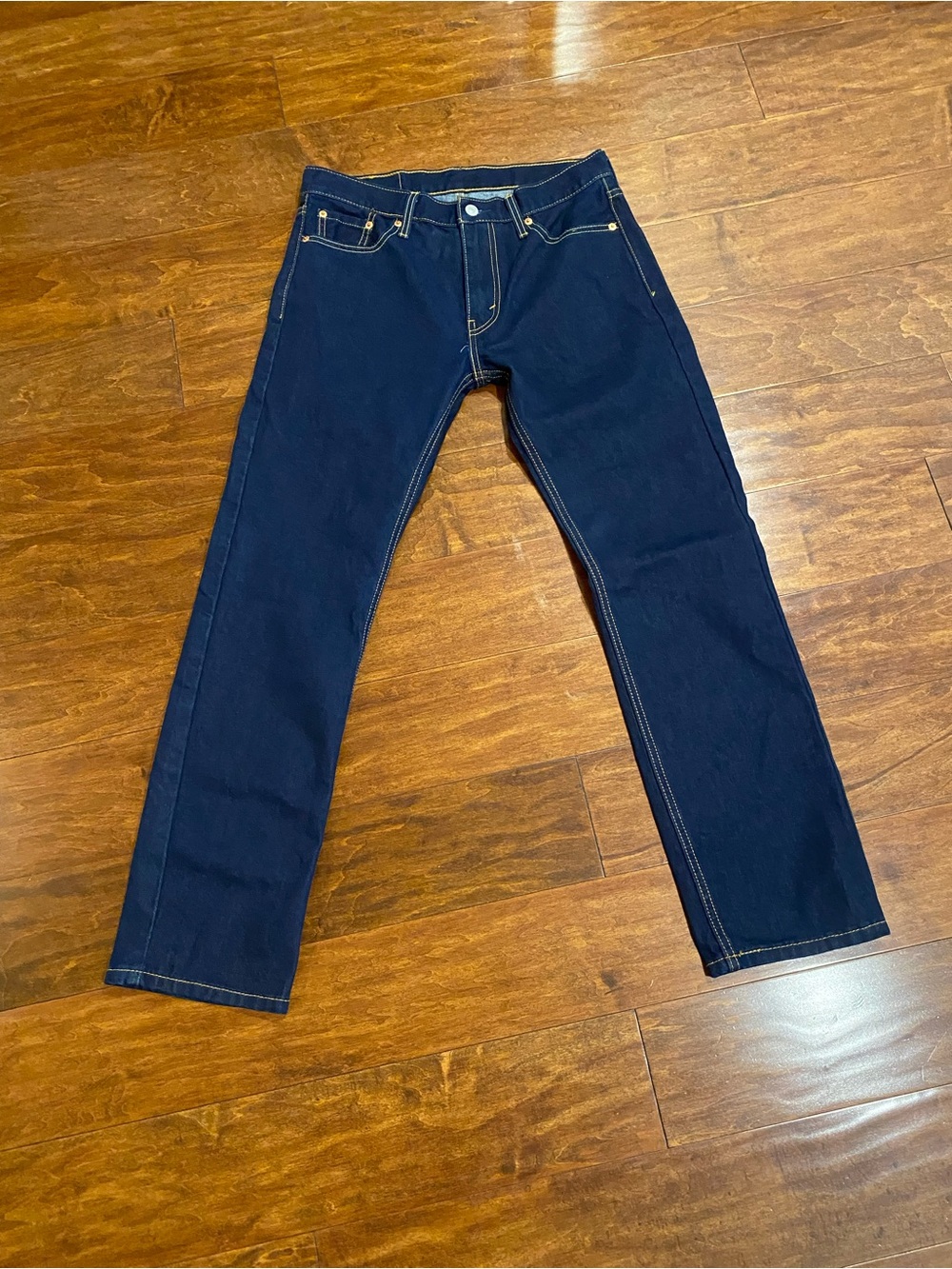 Levi's Indigo Straight-Leg Jeans